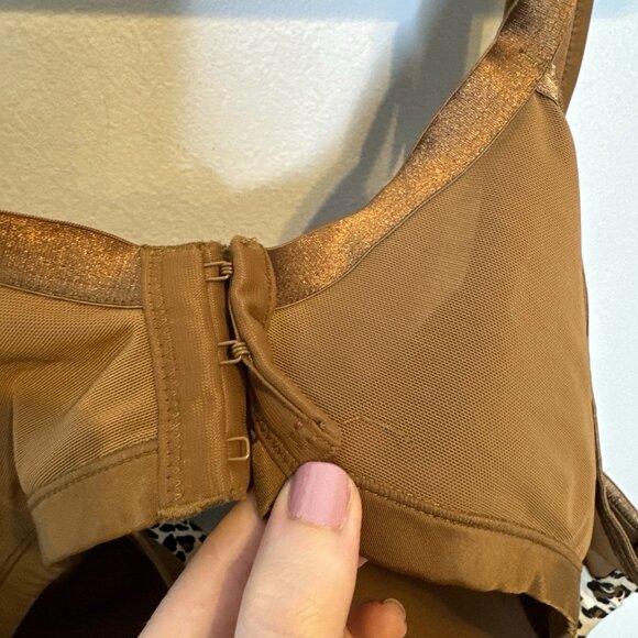 Cacique Animal Print Bra - Brown and Black - Picture 4 of 4